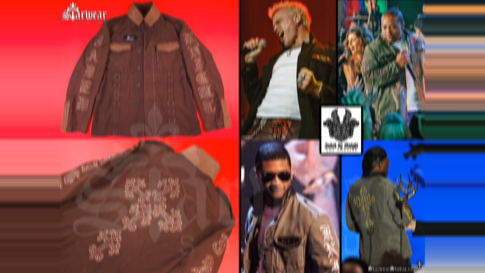 SAINT LAURENT Giacca JADED BY KNIGHT Esercito Tedesco s guerra mondiale cristallo Swarovski CROCE pelle patchwork