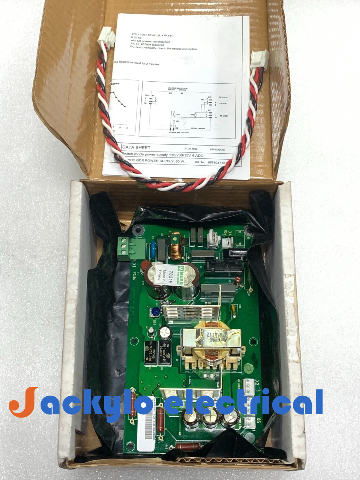 1PC New in box ABB NGPS-12C power panel 1-Year Warranty ! Expedited Shipping