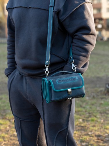 Borsa per pipa e tabacco custodia in pelle per pipa da fumo e accessori - Foto 11 di 15