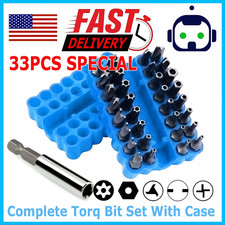 33 Torx Bit Set Tamper Proof Security Torq He...