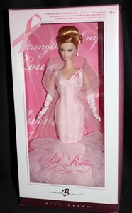 pink ribbon barbie