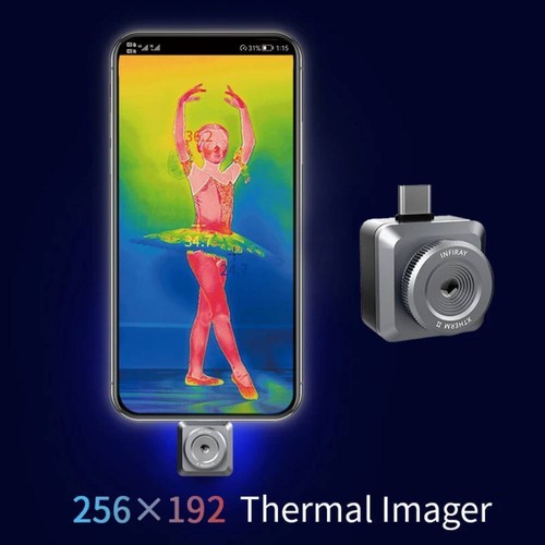 InfiRay T2L Thermal Imaging Camera 256×192 IR Resolution Temp Range -20°℃~+120℃ - Picture 4 of 7
