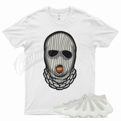 White SKI T Shirt for YZ 450 Cloud White - 350 380 500 700 Natural Ash Blue