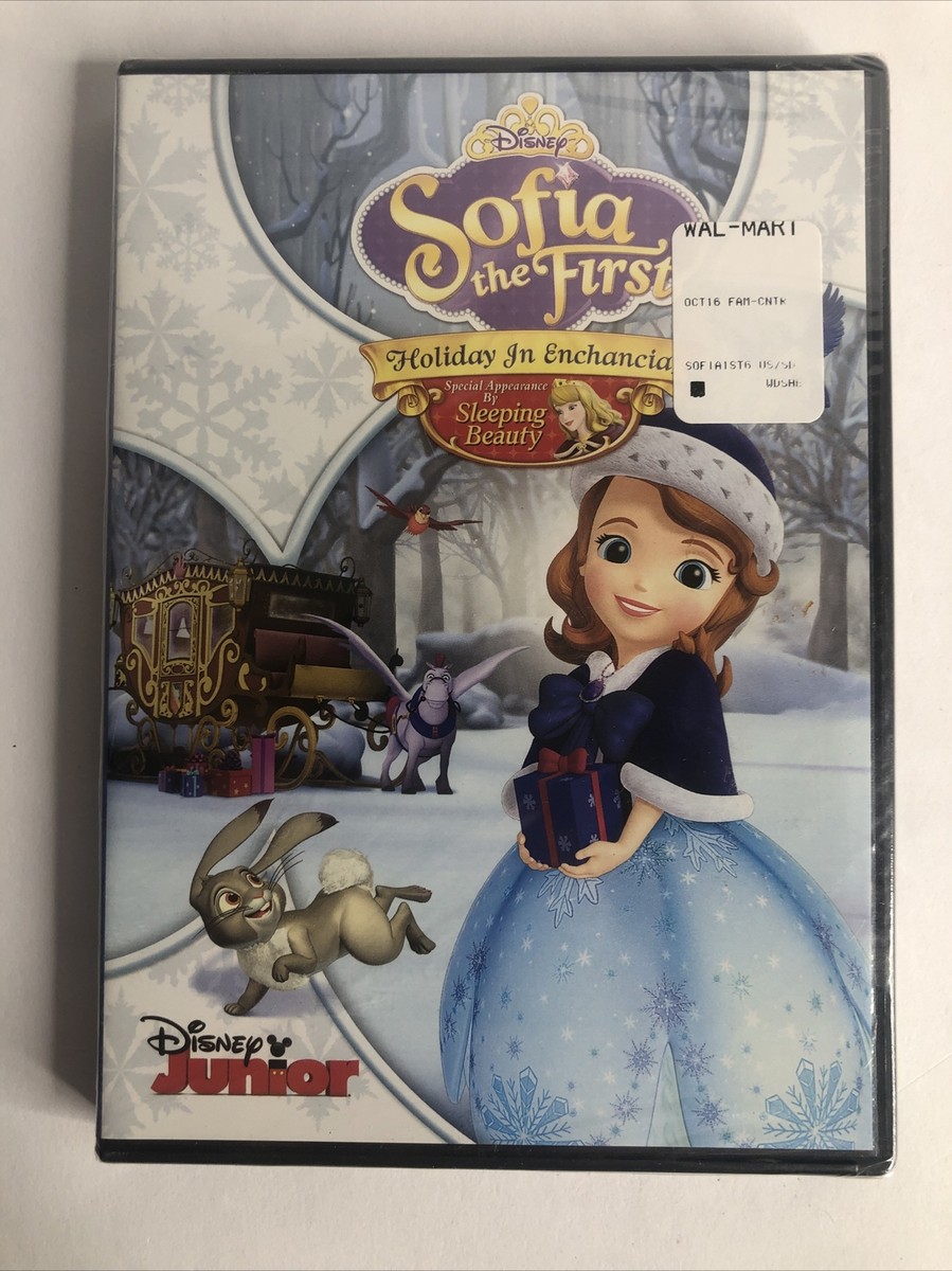 Disney SOFIA THE FIRST DVD HOLIDAY IN ENCHANCIA w/ SLEEPING BEAUTY