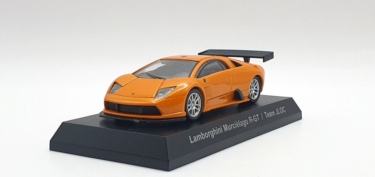 1/64 Kyosho LAMBORGHINI MURCIELAGO R-GT TEAM JLOC ORANGE diecast