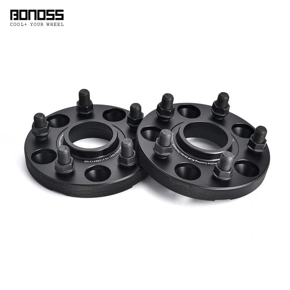 BONOSS 4Pc 15mm Forged 6061-T6 Wheel Spacers 5x120 For Acura Integra Type S DE5 - Image 2 of 4