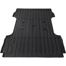 TPE Truck Bed Mat fit for Ford F-250 Super Duty 6.8 Feet 2017-2019 Black