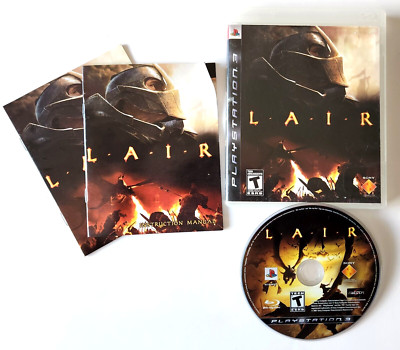 LAIR 2007 Sony Playstation 3 PS3 game complete CIB tested & working
