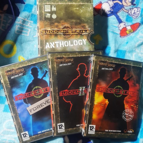 Sudden Strike Anthology PC Windows Game Collection Sudden Strike I, II & Forever