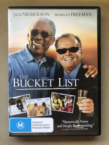 The Bucket List (DVD 2007) Region 4 Adventure,Comedy,Drama, Jack Nicholson, Morg - Picture 1 of 2
