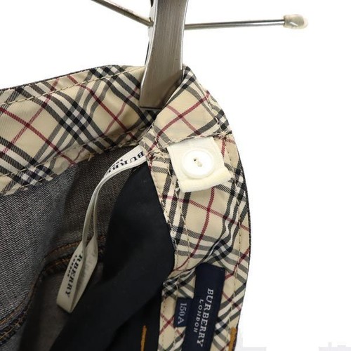 BURBERRY Sanyo Shokai roll up Long pants 150A Dark gray Kid's - Picture 7 of 9