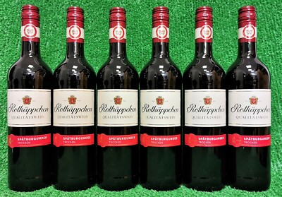 (8,87 /L) 6x Rotkäppchen Spätburgunder trocken 0,75l Rotwein Versand 0 