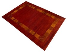 Hand-knotted Red Rust Carpet 140X200 cm 100% Wool Oriental Rug 5.2 kg Per sqm