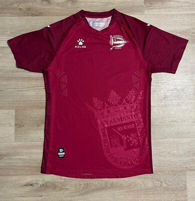 Kelme Deportivo Alaves Home Jersey Football Shirt 2019-20 Size Small