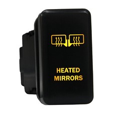 HEATED MIRRORS 8B78O Push switch 12V LED amber For Toyota Highlander Tacoma