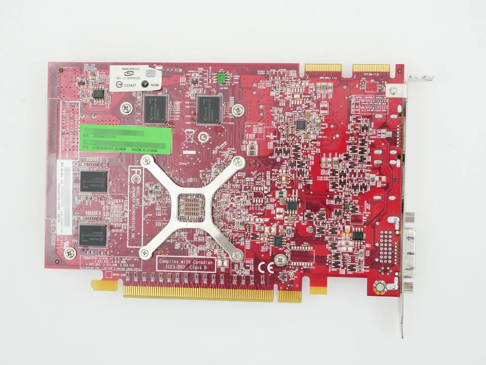 HP AMD Radeon HD3650 HD 3650 512MB GDDR2 PCIe KS505AA 480362-001 481421-001 - Image 4 of 4