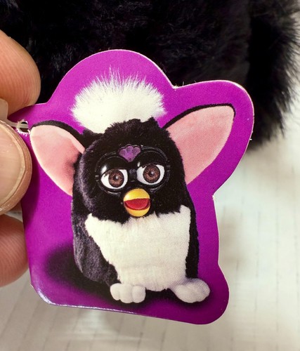 1998 Tiger Electronics Furby Model 70-800 Black & White in OVP - Bild 13 von 17