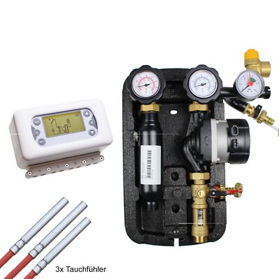 Solar Pumpenstation Wilo Yonos PARA 15/6 mit Solarsteuerung