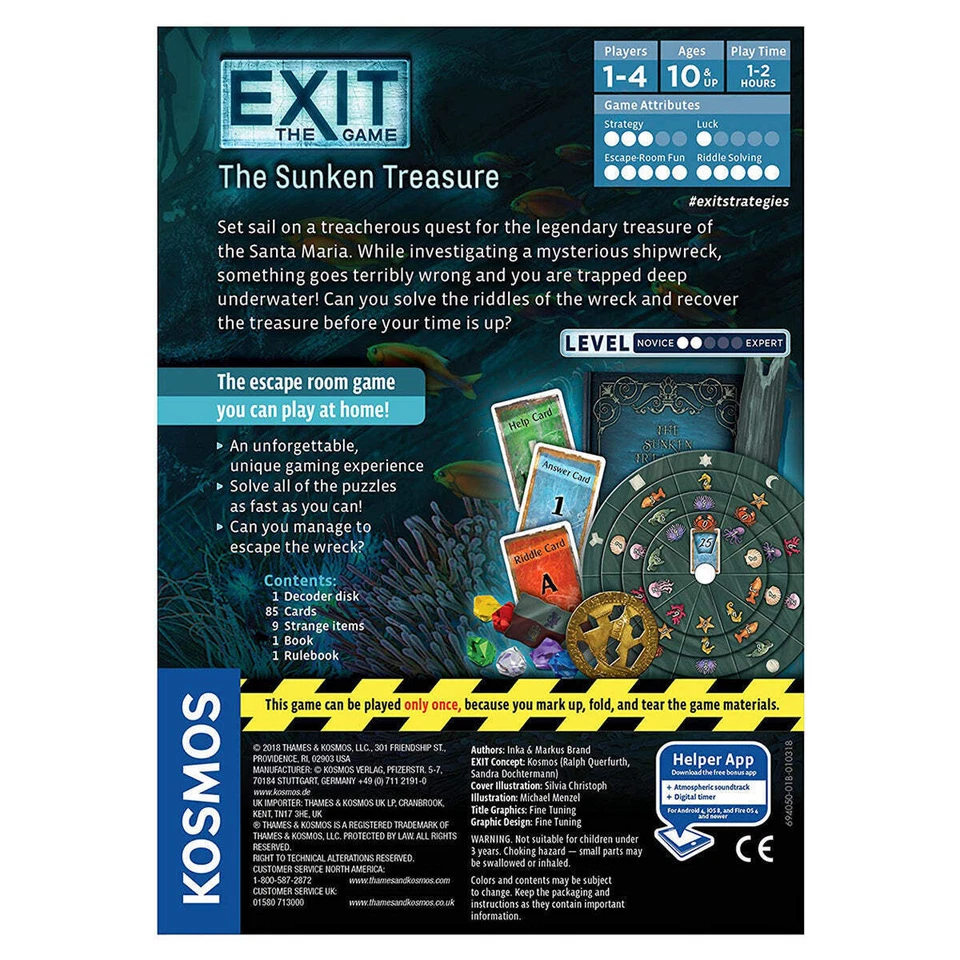 Exit the Game the Sunken Treasure - Image 2 of 3