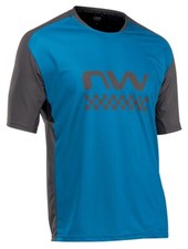 Northwave Edge Fahrrad Trikot kurz blau/schwarz 2022