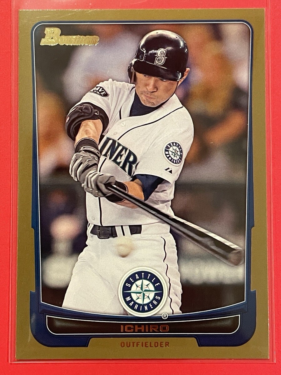 2012 Bowman Ichiro Suzuki Gold #176 Baseball Seattle