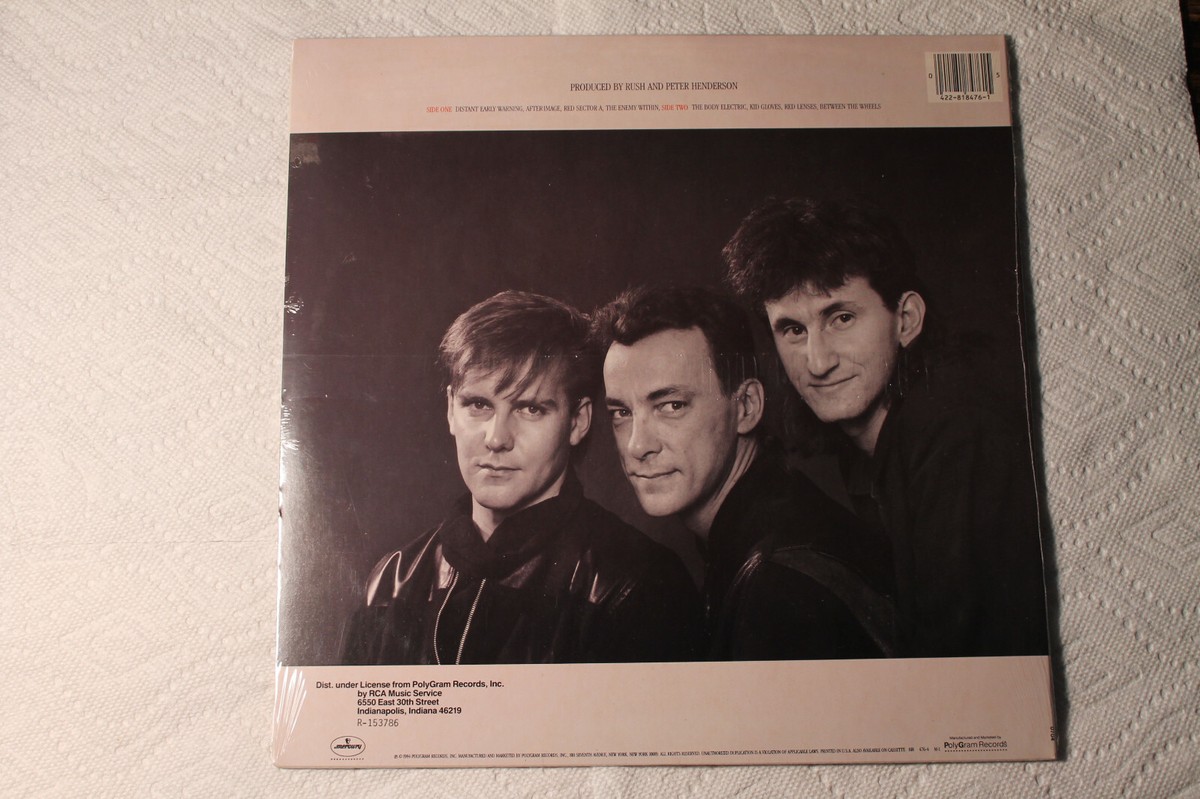 米LP Rush Grace Under Pressure B002238401 Mercury, Anthem