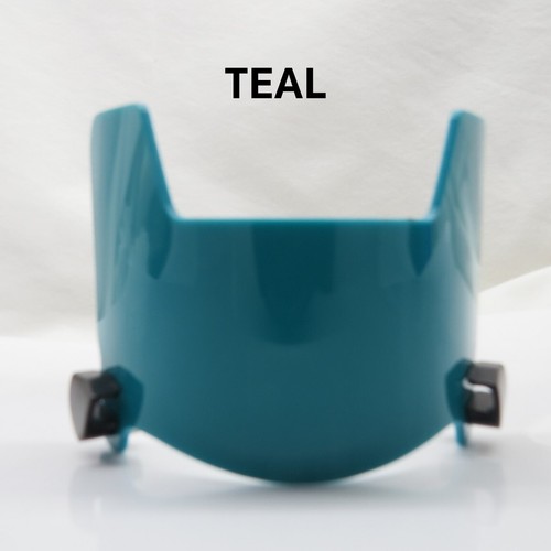 MINI HELMETS VISOR AND CLIPS (HARD STYLE) 19 COLORS TO CHOOSE FROM - Picture 6 of 20