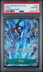 Sanji (Alternate Art) OP13-027 Carrying On His Will Foil
