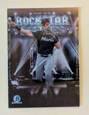 Connor Norby 2025 Bowman Rockstar Rookies RR-13 Marlins Rookie Card