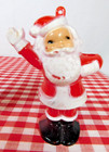 Vintage Santa Plastic Ornament Lollypop Holder Set of 2 — photo 8