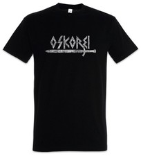 Oskorei Herren T-Shirt Odins Odhins Jacob Grimm Vikings Jäger Aaskereia