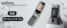 Flip Phone Large Buttons  SOS Button Dual Screens For Seniors Unlocked