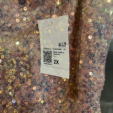 NWT Pink Sequin Dress Forever 21 Size 2X