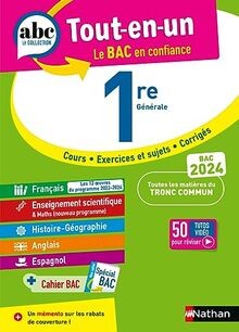 ABC Tout en un 1re - Toutes les matières du tronc c... | Buch | Zustand sehr gut