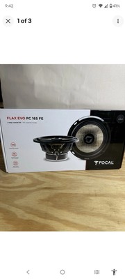 FOCAL PC 165SF SLATE FIBER MADE IN FRANCE HIGH QUALITY 2-WAY 6.5'' COAXIAL KIT