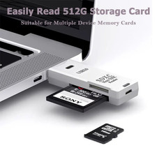 USB 2.0/3.0 Micro SD SDHC TF Card Reader Memory Adapter for PC Laptop Camera