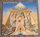 Vtg 1984 Iron Maiden Powerslave Vinyl Record Album LP SJ-12321 Capitol Records