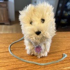 American Girl Doll Coconut Westie Dog & Blue ...