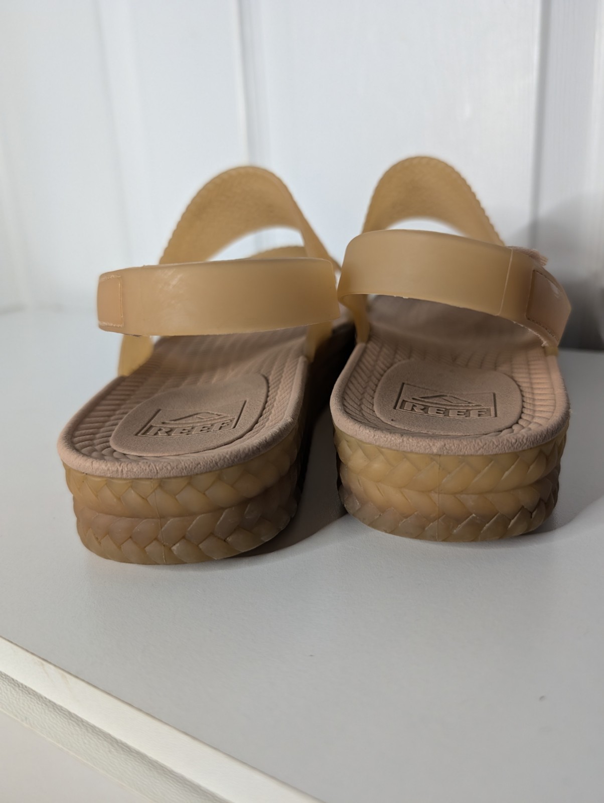 Reef Womens Water Vista Slingback Strappy Sandals Sheos  Rubber Size 8