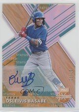 2019 Elite Extra Edition Status Tie-Dye Die-Cut 3/10 Osleivis Basabe Auto w3h