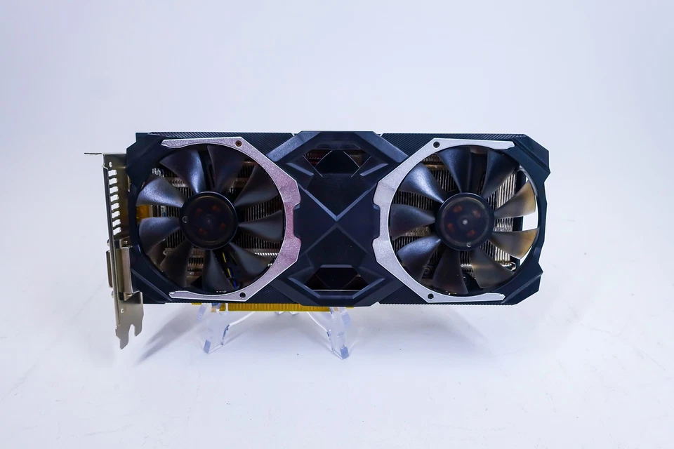 AMD Radeon RX 580 8GB Dual Fan Black/Silver PCIe Video Gaming Graphics Card GPU - Image 4 of 4