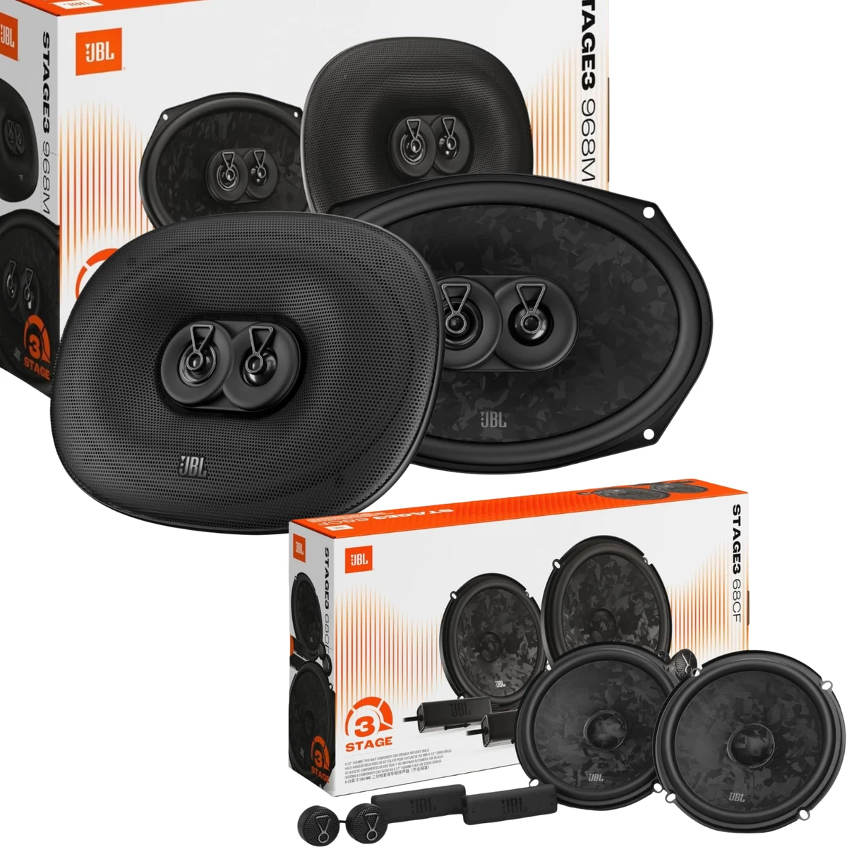 2x JBL 760W 6.5