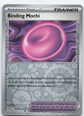 Binding Mochi 095/131 Uncommon Reverse Holo SV: Prismatic Evolutions NM Pokémon