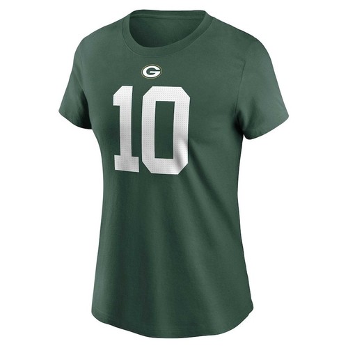 Nike Women's Large Jordan Love Green Bay Packers T-shirt Medium MSRP $35 - Picture 2 of 5