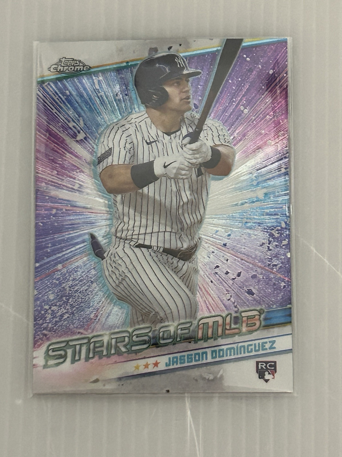 2024 Topps Series 2 - Stars of MLB Chrome #CSMLB-35 Jasson Dominguez (RC)
