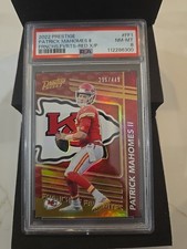 2022 Panini Prestige #FF1 Patrick Mahomes II Franchise Favorites /449 PSA 8