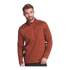 Eddie Bauer Radiator 1/4 Zip Pullover Sweater Fleece Adobe, Men  s Size Medium