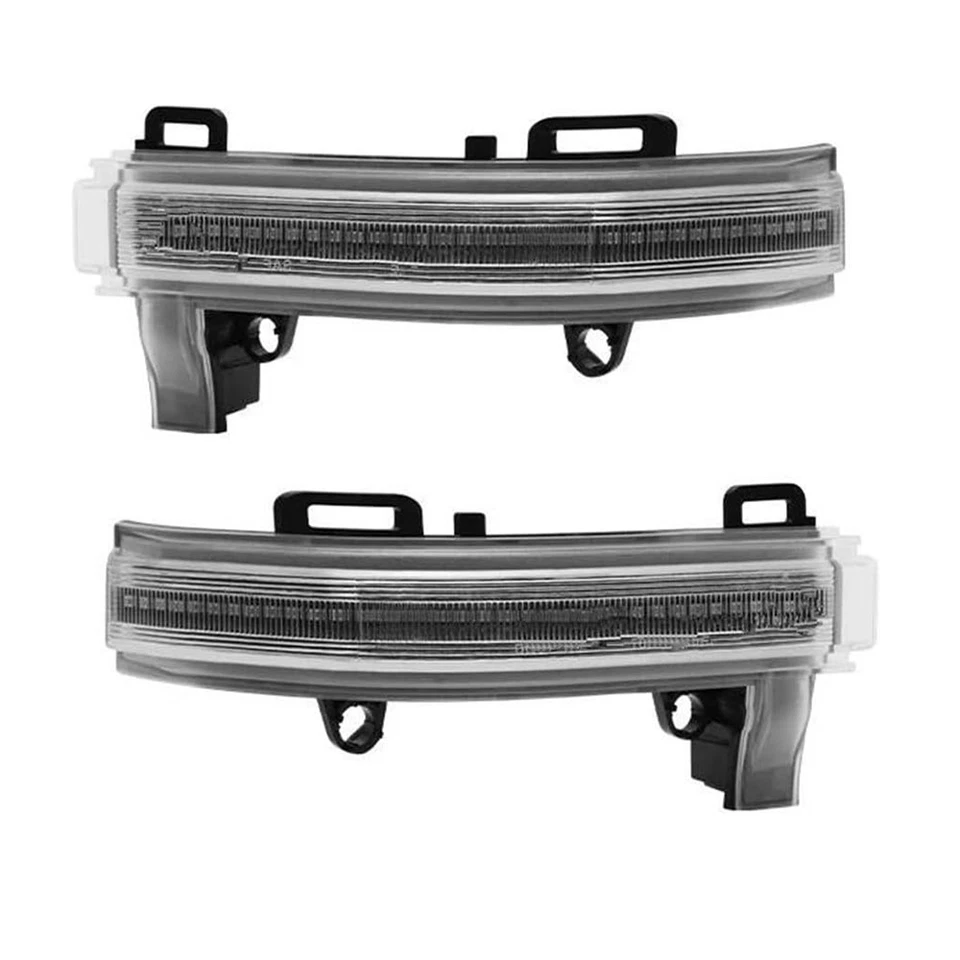 2PCS E4 Clear Turn Signal Light Mirror Indicator For VW Crafter MK2 SY/SZ 2017 - Image 4 of 4