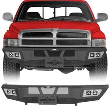 Offroad Steel Front Bumper For 94-01 Dodge Ram 1500 94-02 Dodge Ram 2500 3500