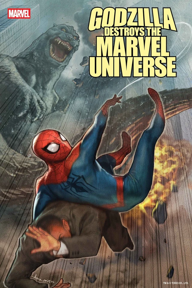 GODZILLA DESTROYS THE MARVEL UNIVERSE #2 STONEHOUSE VARIANT (20/08/2025)